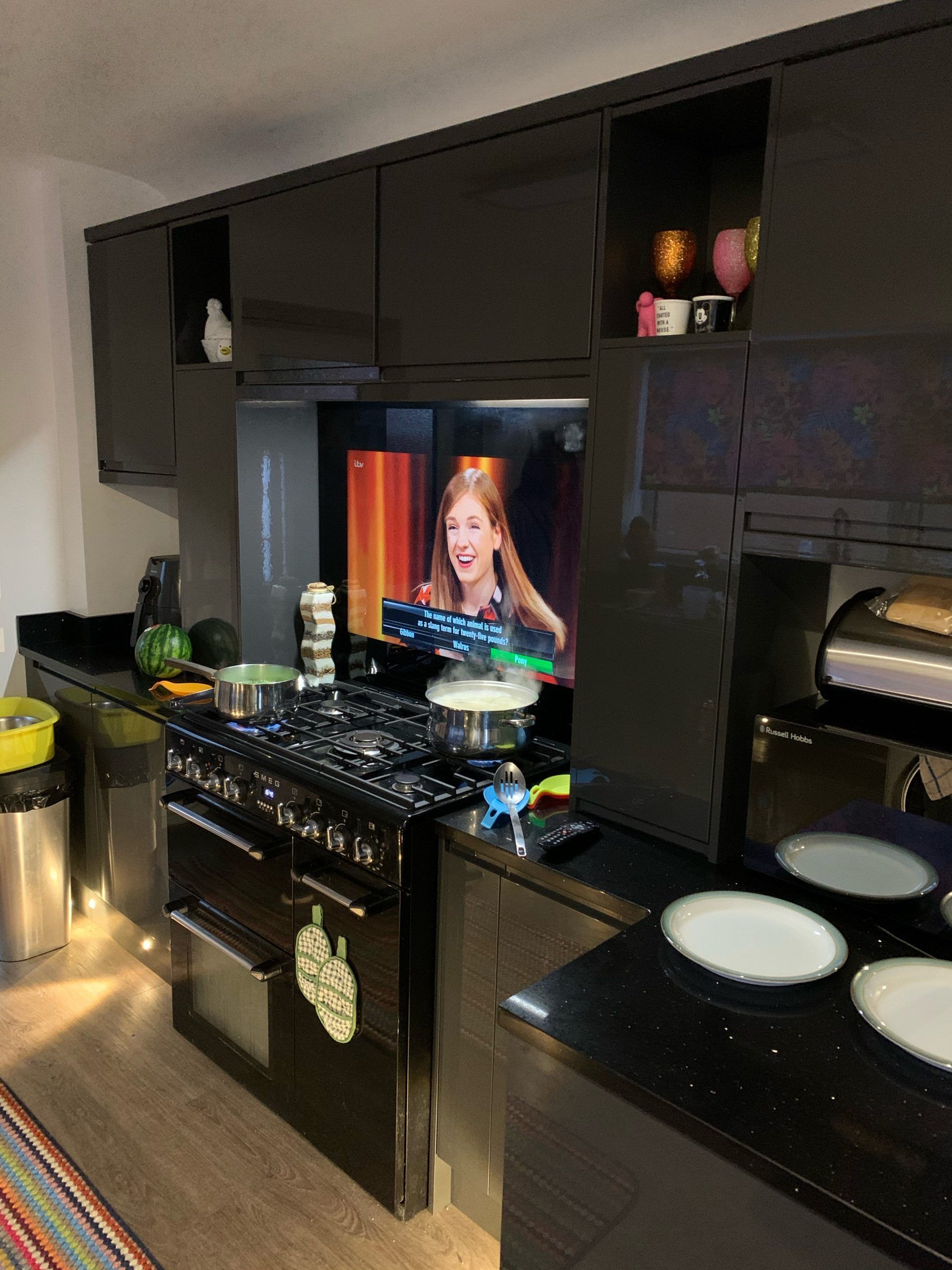 Bespoke Kitchen Splashback TV